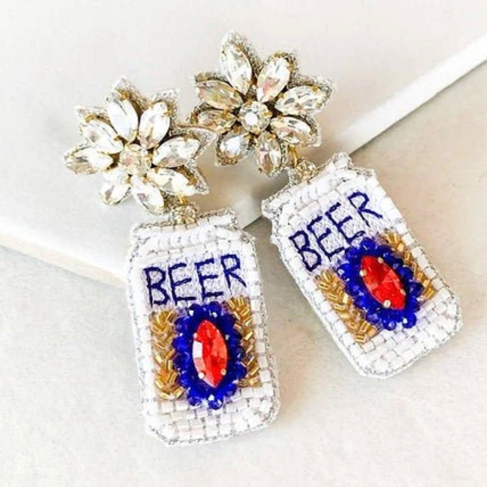 Beer Earrings